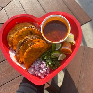 Heart Shaped Quesatacos