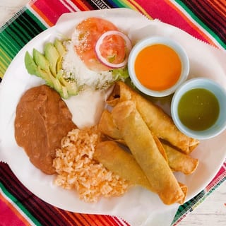 Flautas Platter