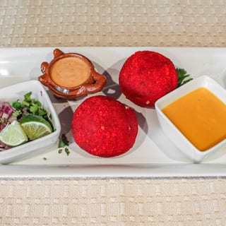 Hot Cheetos Birria Balls