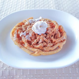 Biscoff Funnel Cake